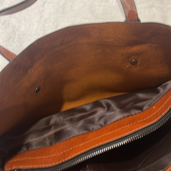 Brown Leather Women's Bag - Picture 4 of 10
